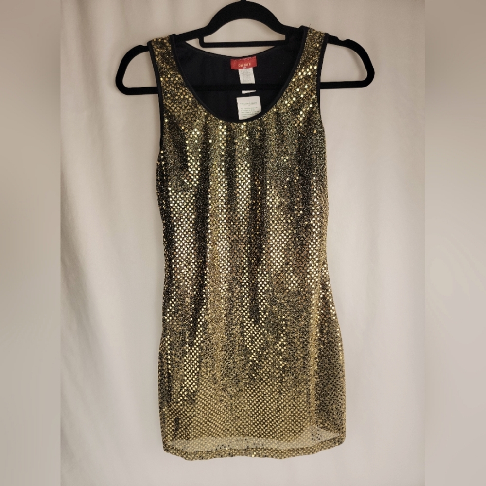 VTG Cantata Women's Short Dress B533D  USA Made sz Medium